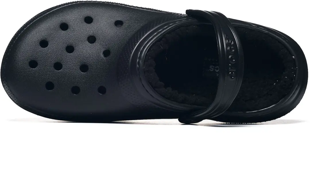 Crocs Classic Lined Clog Kids - Zwart - Maat 29/30