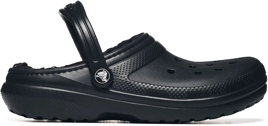 Crocs Classic Lined Clog Kids - Zwart - Maat 29/30