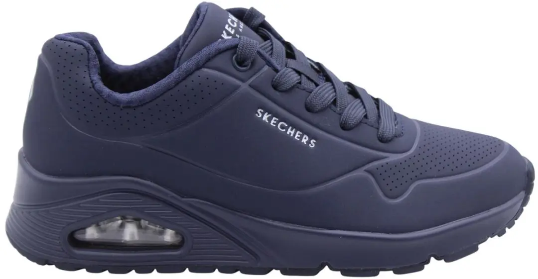Skechers UNO Stand On Air Dames Sneakers - Donkerblauw - afbeelding 3 van 6