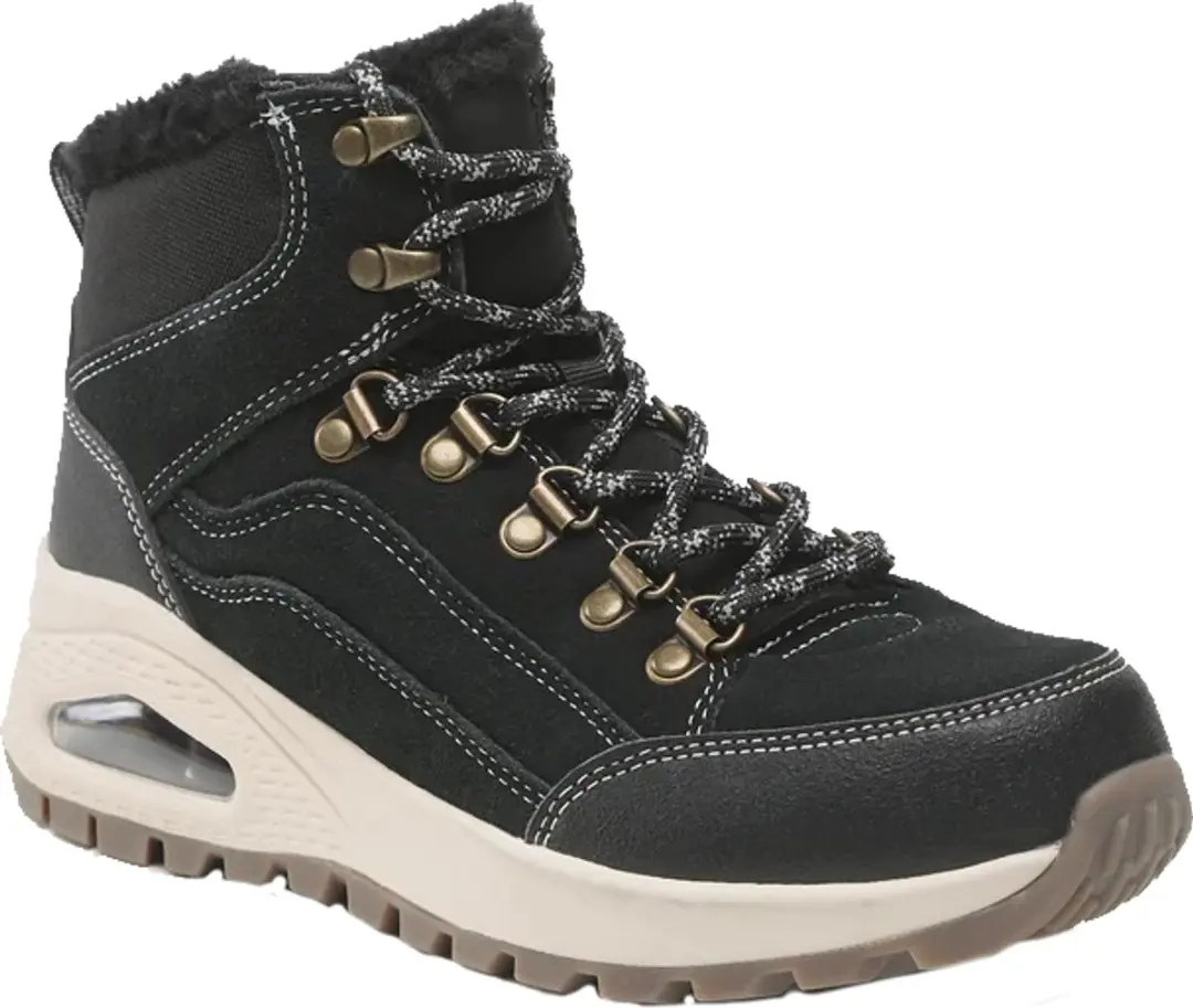 Skechers winter enkellaarsjes dames zwart maat 38,5 EU