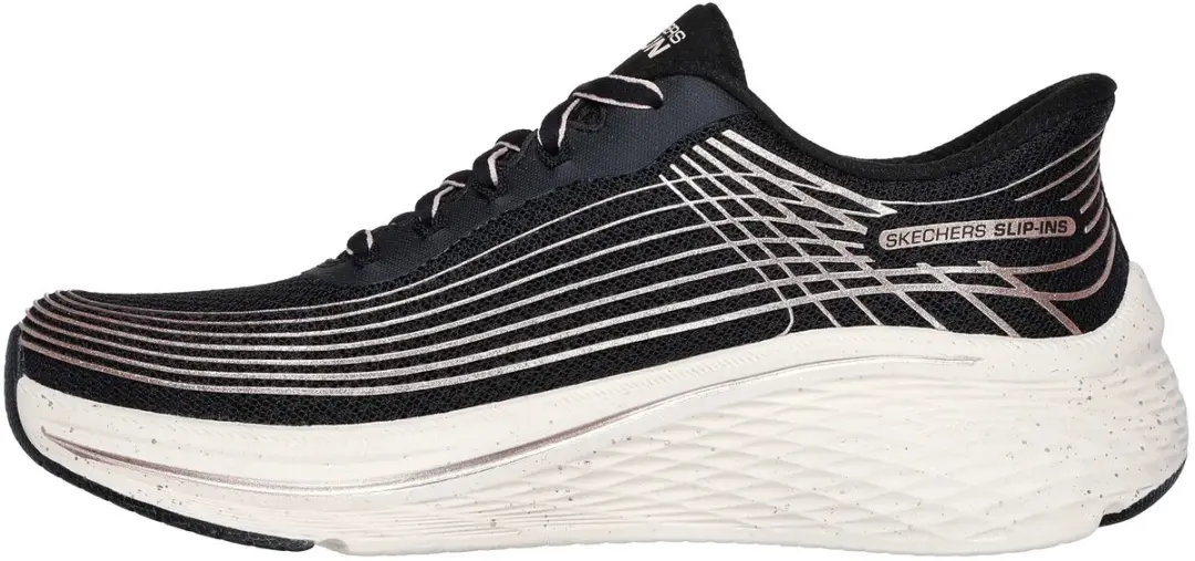 Skechers Hands Free Slip-Ins Max Cushioning Elite 2.0 Dames Sneaker - Zwart Multi