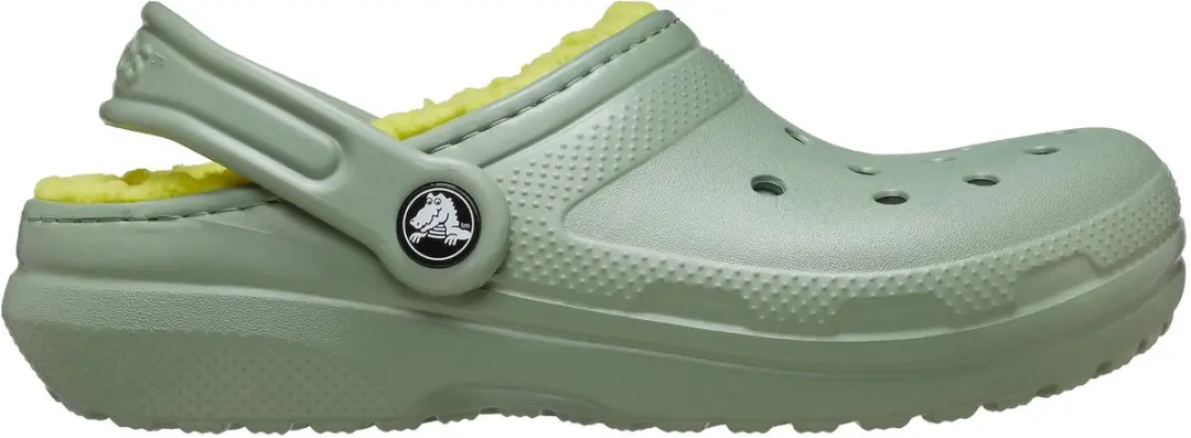 Crocs Classic Lined K Klompen - Groen - EU 28/29