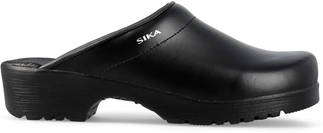 Sika Klomp Flexika Open Hak 48 - Zwart