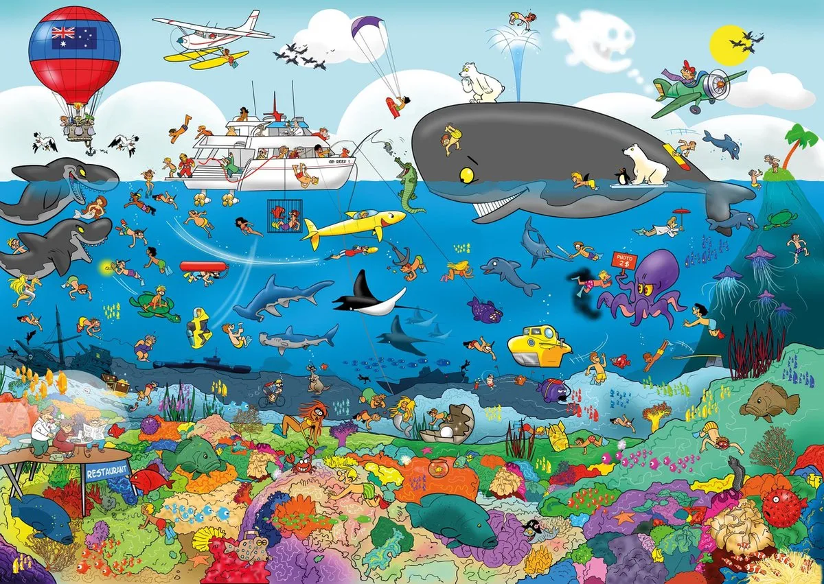 Goliath That's Life Great Barrier Reef Puzzel 1000 Stuks - Great Reef