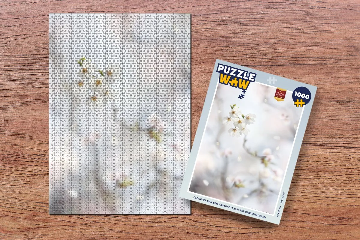 PuzzleWow Sakura Legpuzzel 1000 Stuks - Multicolor