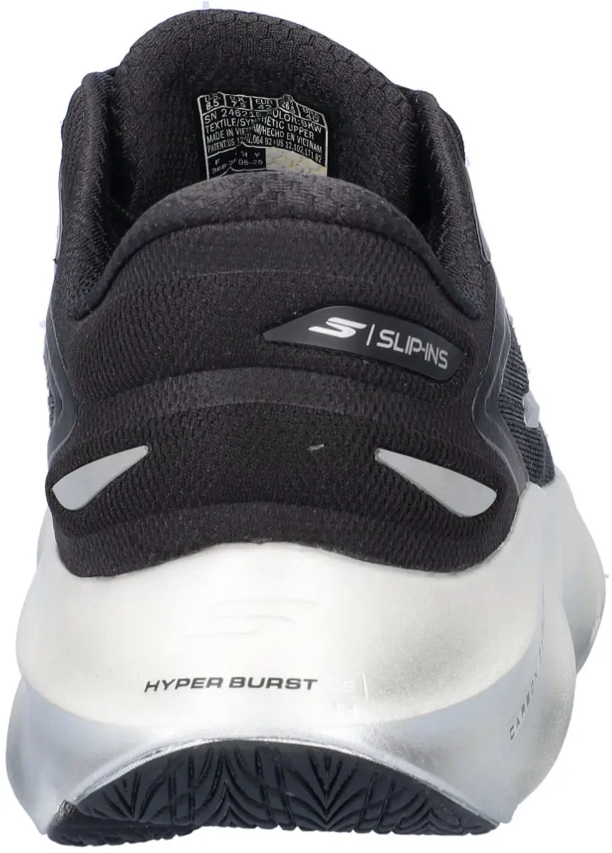 Skechers SKX Aero Burst Heren Sneaker - Zwart/Wit - afbeelding 5 van 6