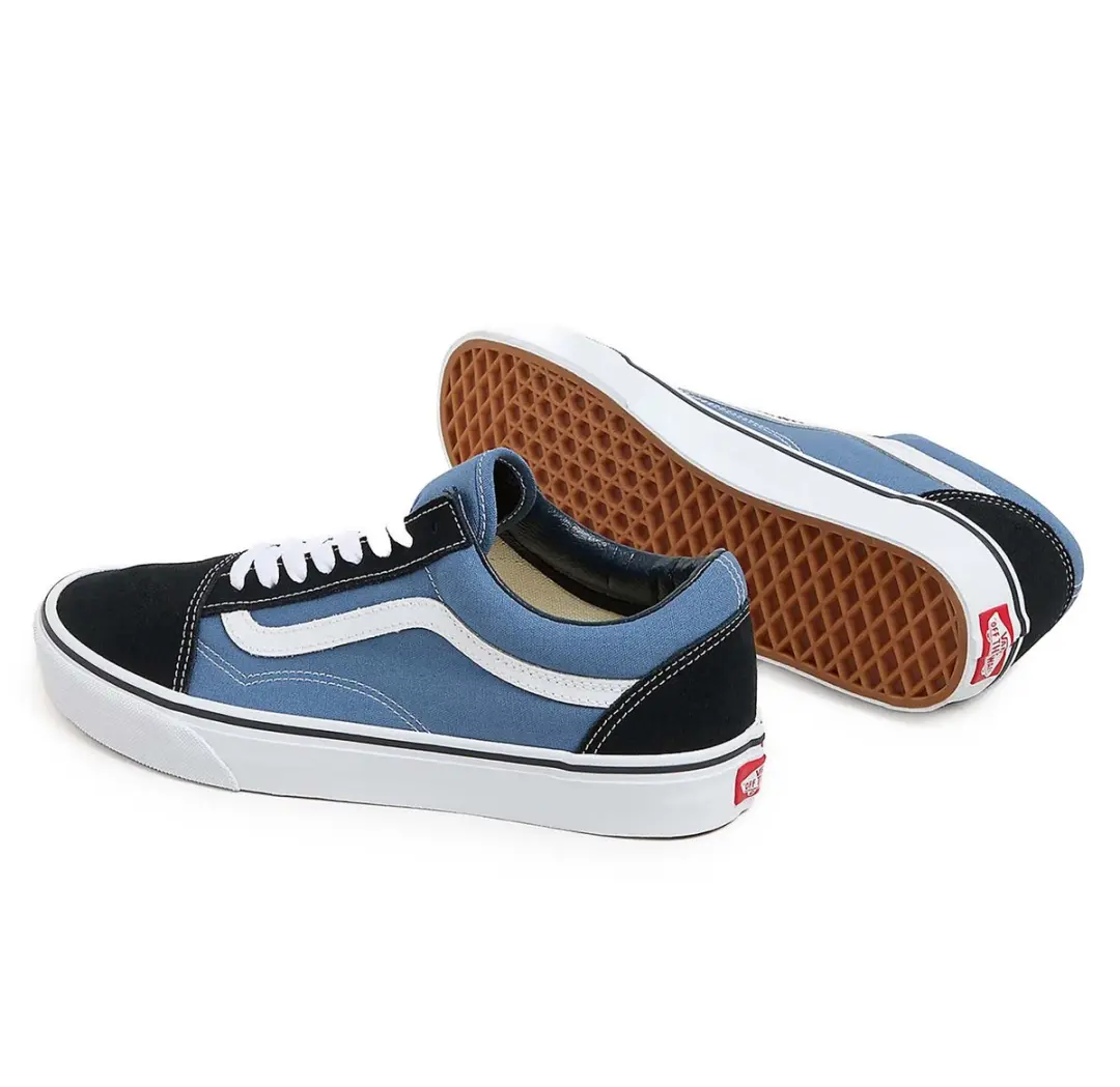 Vans Old Skool Heren Sneakers - Navy - 37 - afbeelding 2 van 6