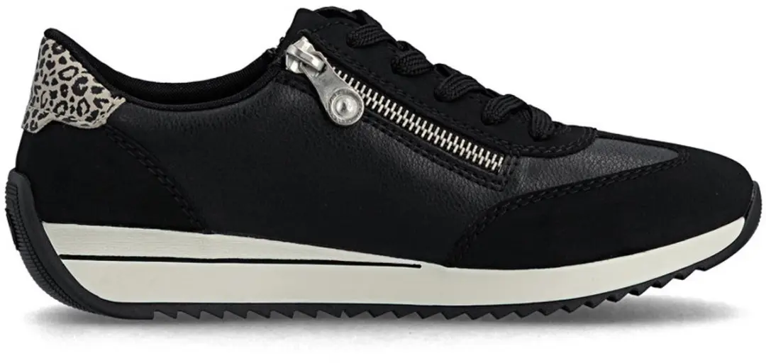 Rieker N1210 00 zwart sneaker dames maat 39