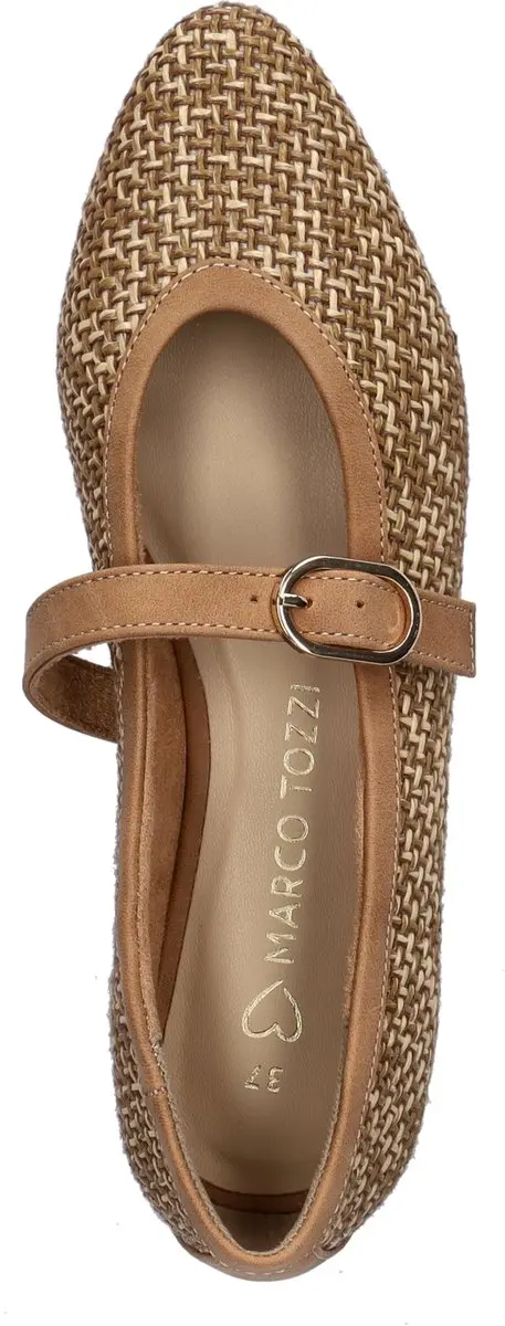 Marco Tozzi Ballerina's 38 - Cognac - afbeelding 5 van 6