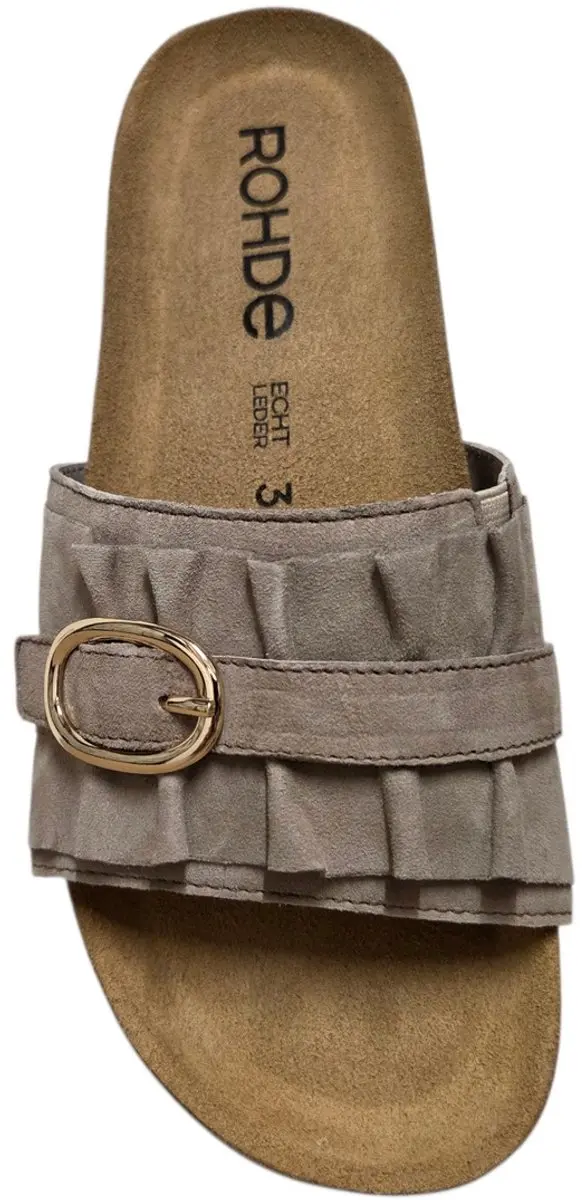Rohde 1763 14 Slippers Dames - Beige - 42 - afbeelding 2 van 4