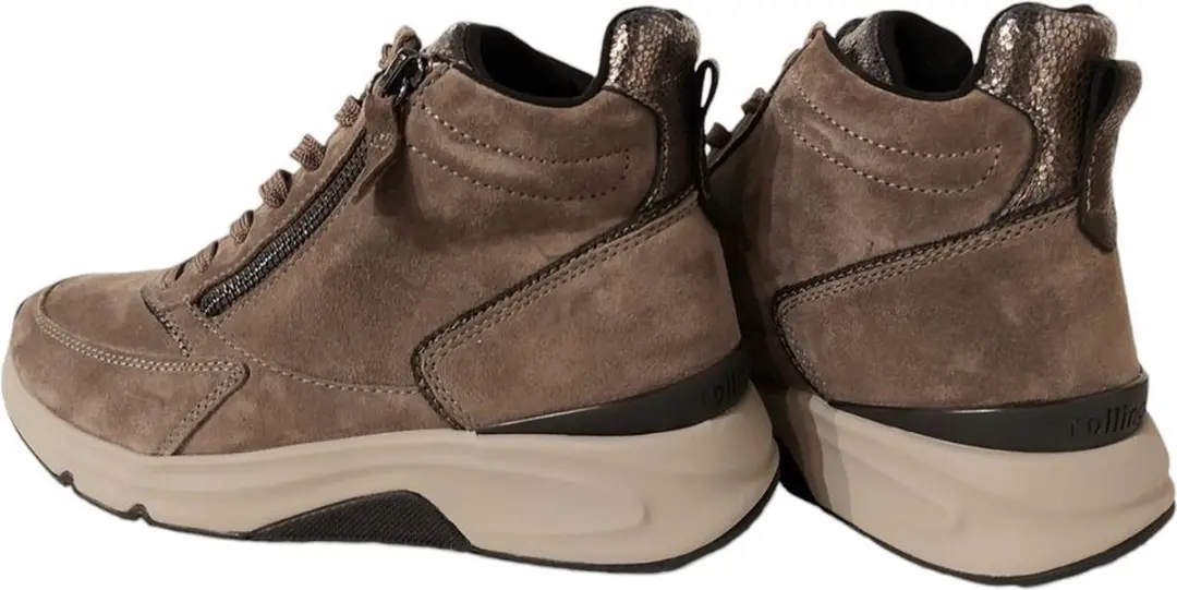 Gabor Rollingsoft Dames Veterschoen 37 - Taupe - afbeelding 6 van 6