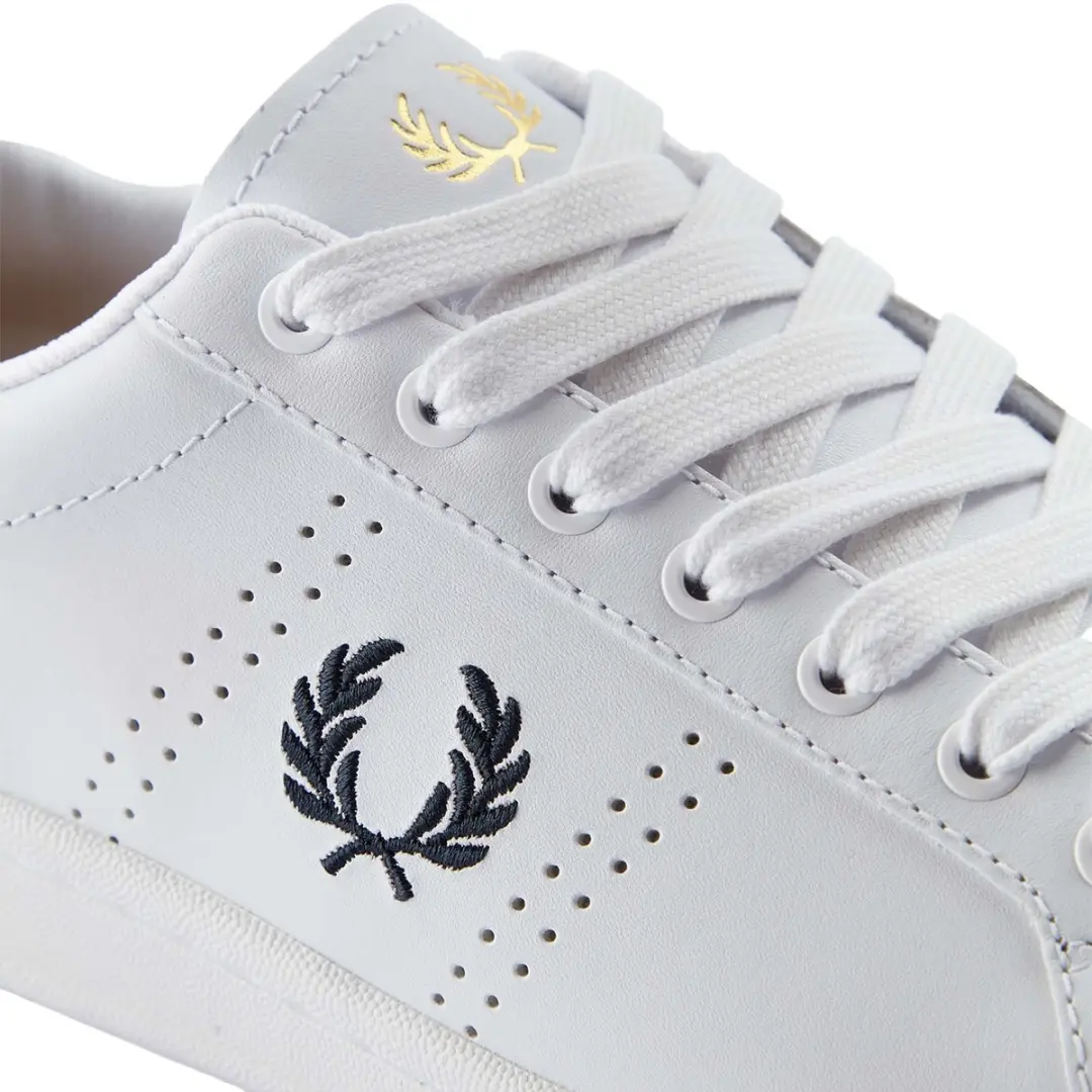 Fred Perry Spencer Leather Sneaker Perforated - afbeelding 3 van 6
