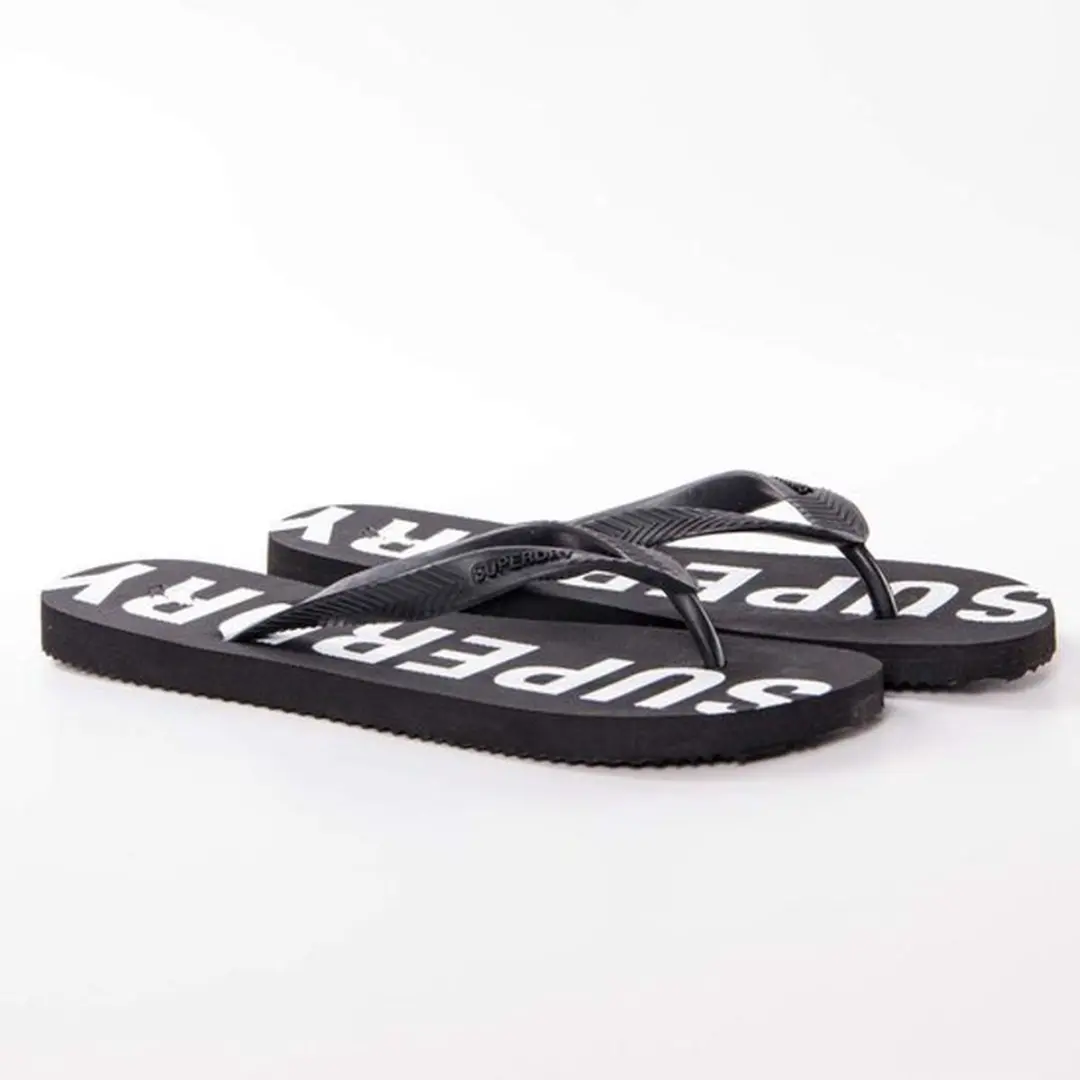 Superdry Code Essential Teenslippers 46/47 - Zwart - afbeelding 6 van 6