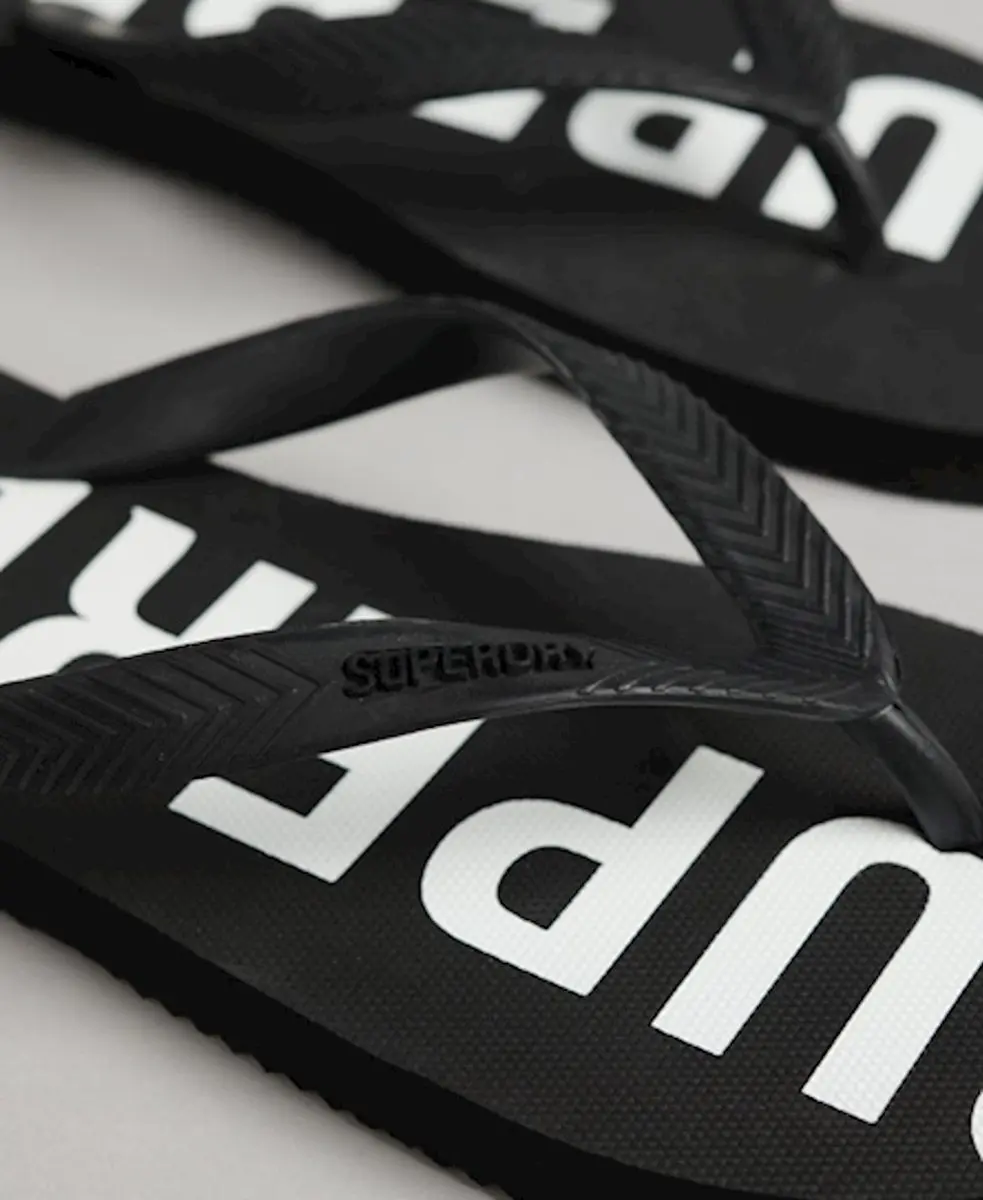 Superdry Code Essential Teenslippers 46/47 - Zwart - afbeelding 3 van 6