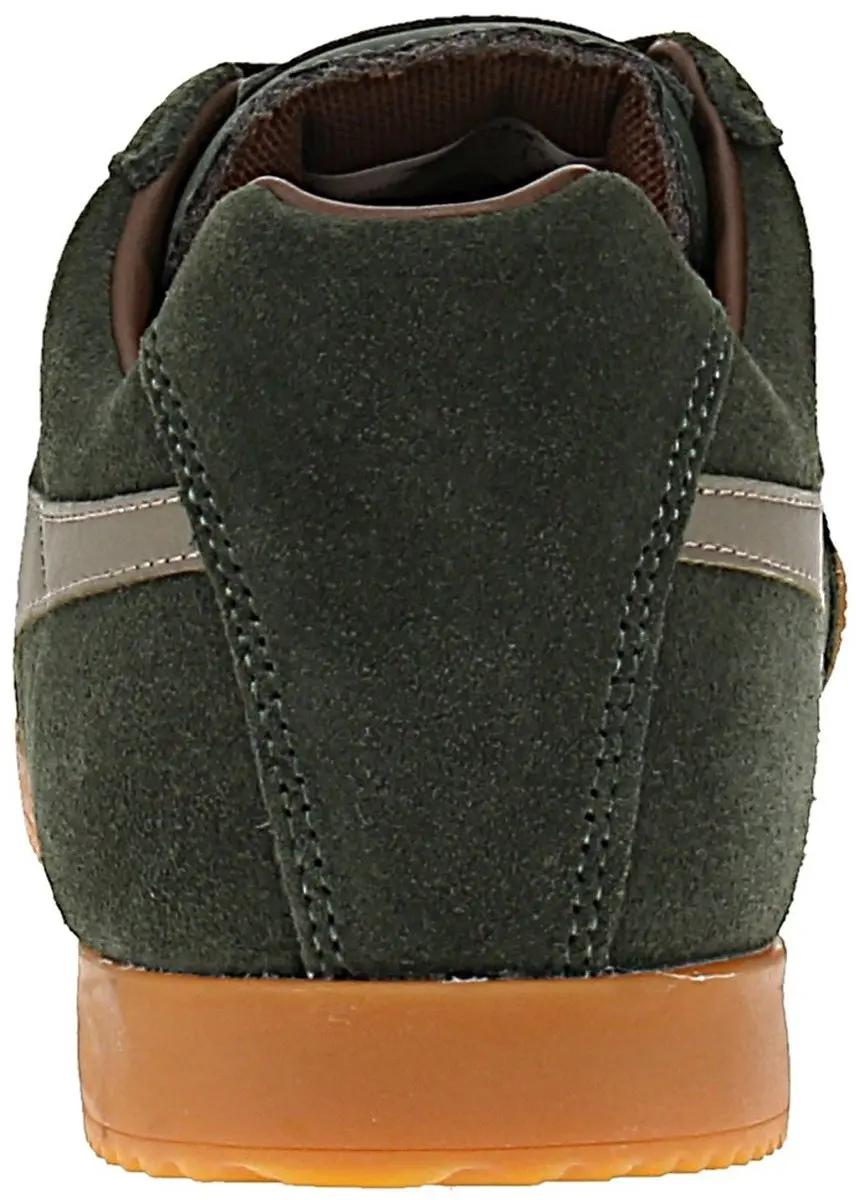 Gola Harrier Suede CMA192 Heren Sneakers - Groen - afbeelding 2 van 6