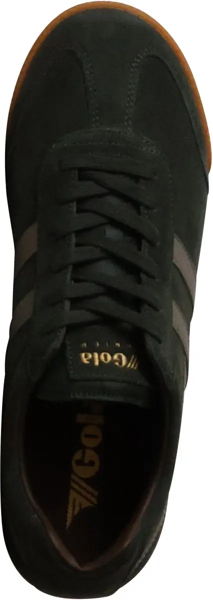 Gola Harrier Suede CMA192 Heren Sneakers - Groen - afbeelding 3 van 6