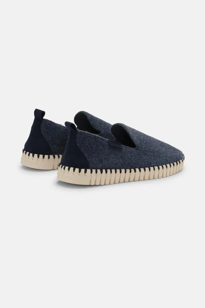 Ilse Jacobsen Vilten Loafers TULIP3092F - Dark Indigo - afbeelding 5 van 6