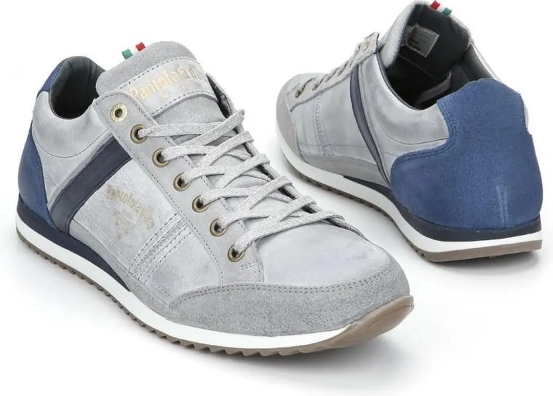 Grijze Pantofola d'Oro Veterschoenen Matera Low