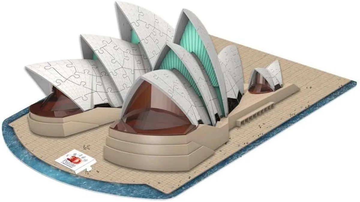Ravensburger Sydney Opera House 3D Puzzel 216 Stuks - Multicolor