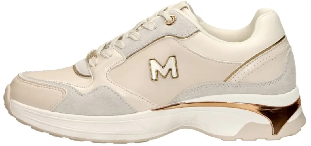 Mexx Paulita Love Sneaker Sand Dames - Maat 38 - afbeelding 2 van 6