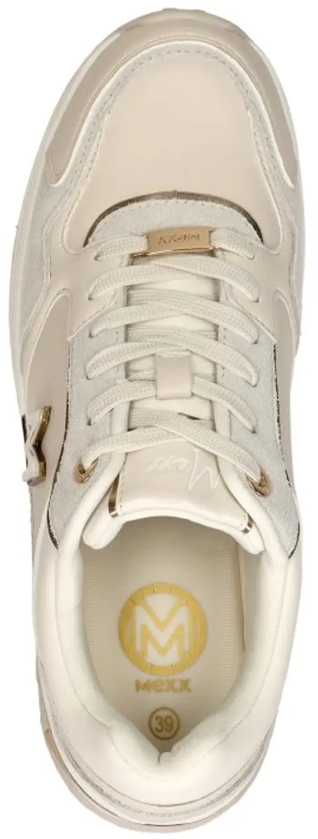 Mexx Paulita Love Sneaker Sand Dames - Maat 38 - afbeelding 5 van 6