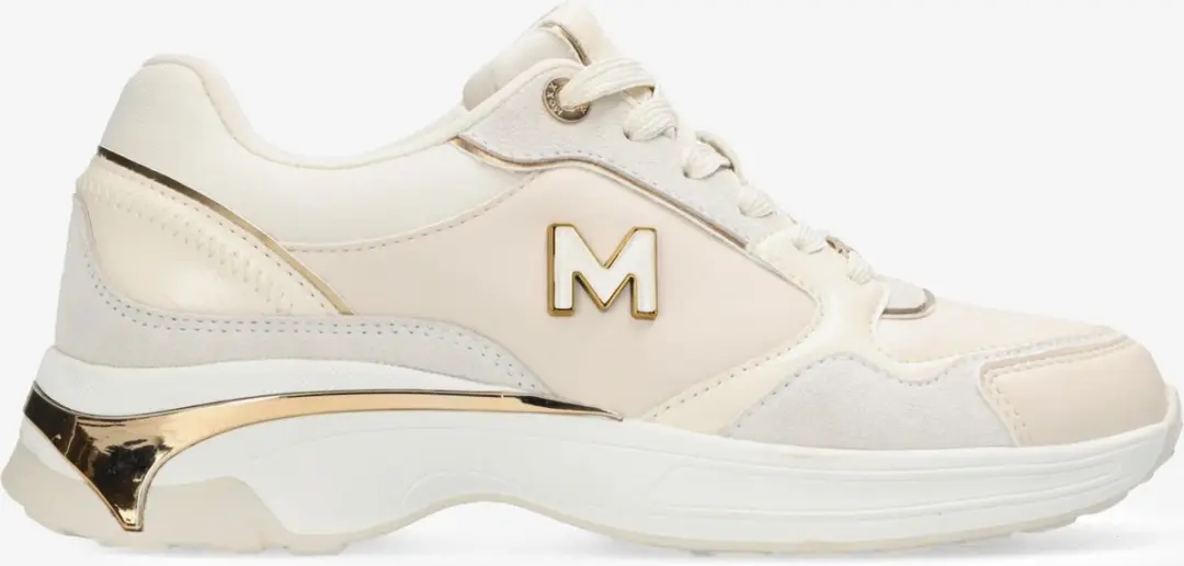 Mexx Paulita Love Sneaker Sand Dames - Maat 38 - afbeelding 3 van 6