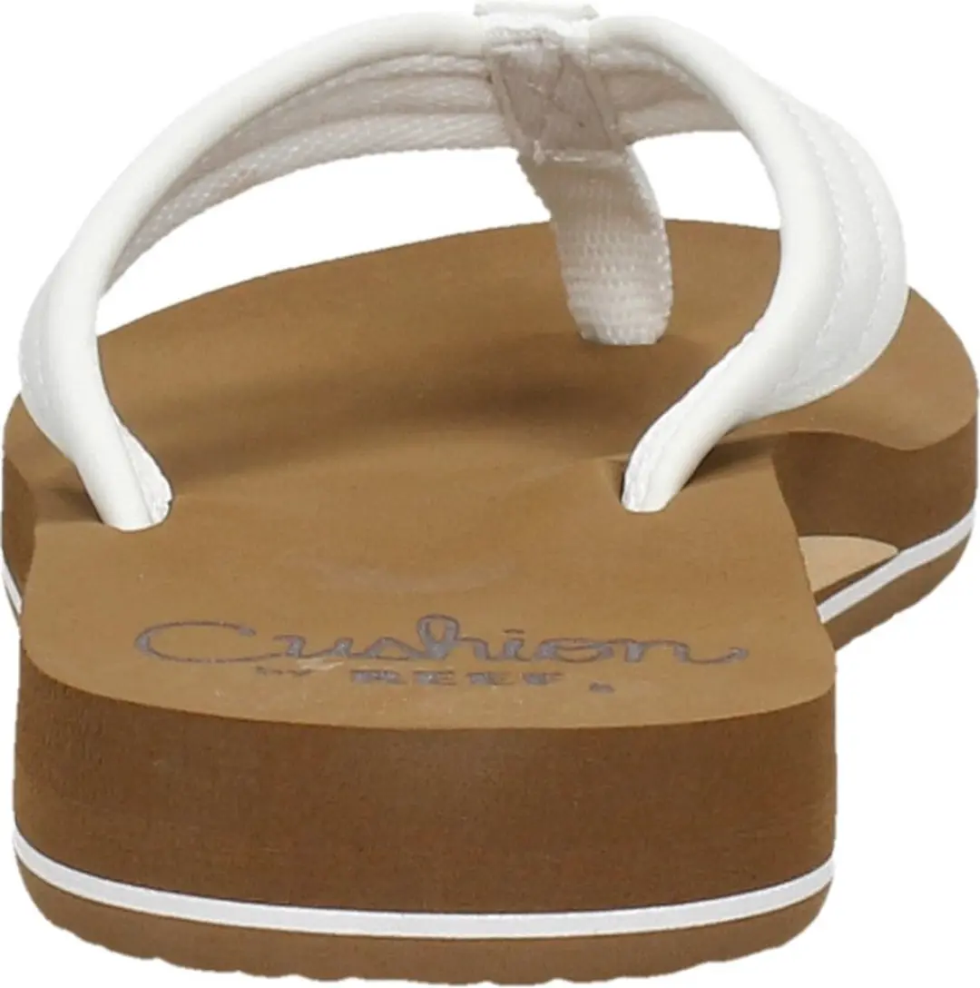 Reef Cushion Breezecloud Teenslipper - Cognac/Wit - Maat 40 - afbeelding 6 van 6