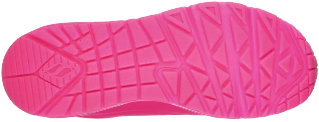 Skechers Uno Night Shades Dames Sneakers - Roze