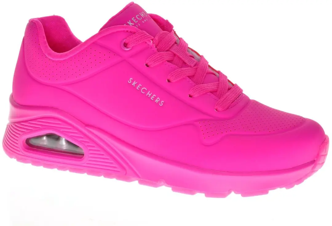Skechers Uno Night Shades Dames Sneakers - Roze