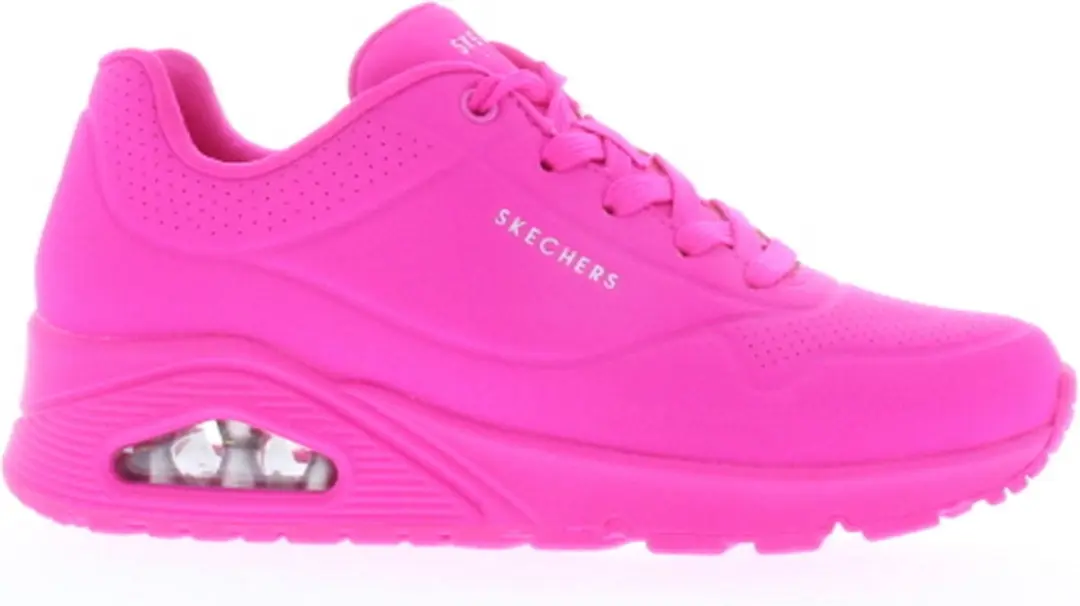 Skechers Uno Night Shades Dames Sneakers - Roze
