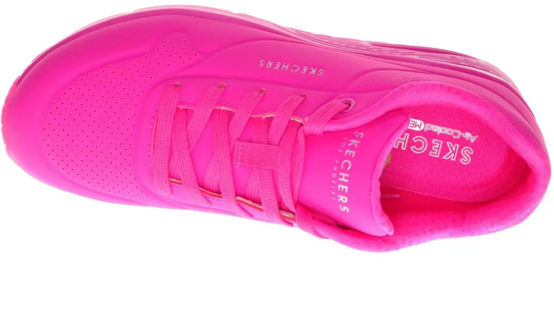 Skechers Uno Night Shades Dames Sneakers - Roze