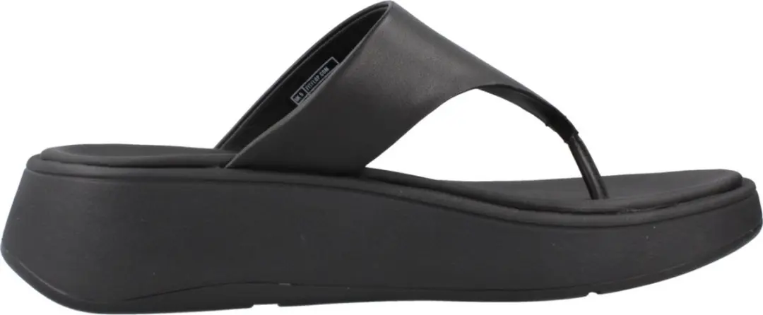 FitFlop F-Mode Teenslipper - Maat 41 - Zwart - afbeelding 2 van 6