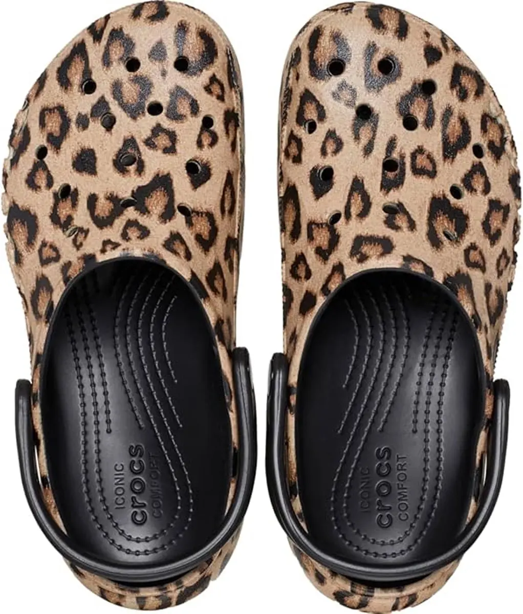 Crocs Baya Platform Printed Clog Black/Multi Maat 34/35 US 5