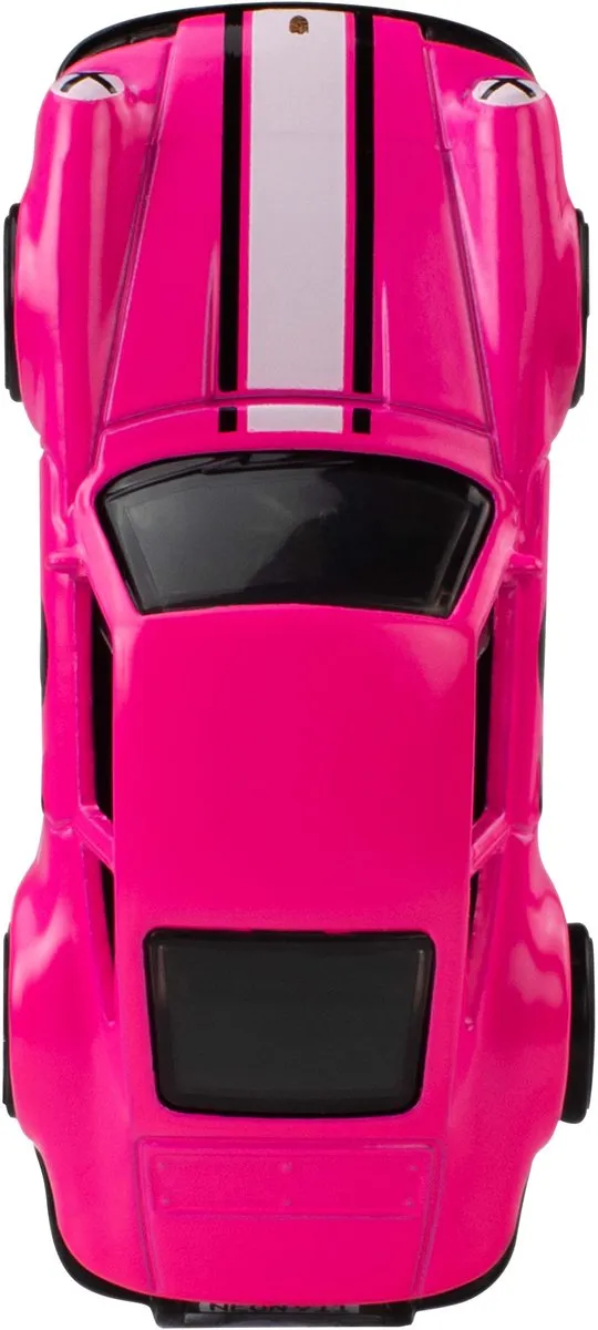Hot Wheels Neon Speeders Corvette C7 Z06 HRW81 - Groen met roze/blauw/zwarte accenten - afbeelding 6 van 6