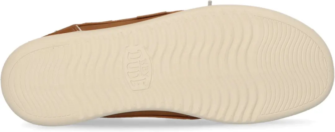 HEYDUDE Harbor Breeze Lo Classic Dames Loafers - Cognac - Maat 40 - afbeelding 3 van 6