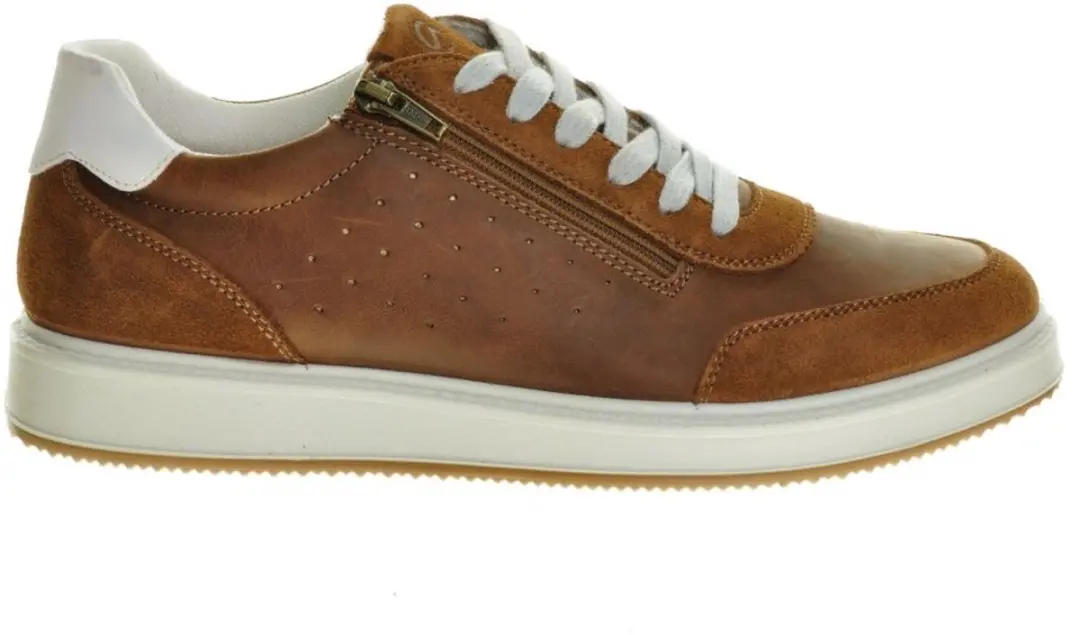 Comfort Herenschoenen Cognac Steunzolen maat 41 - afbeelding 2 van 2