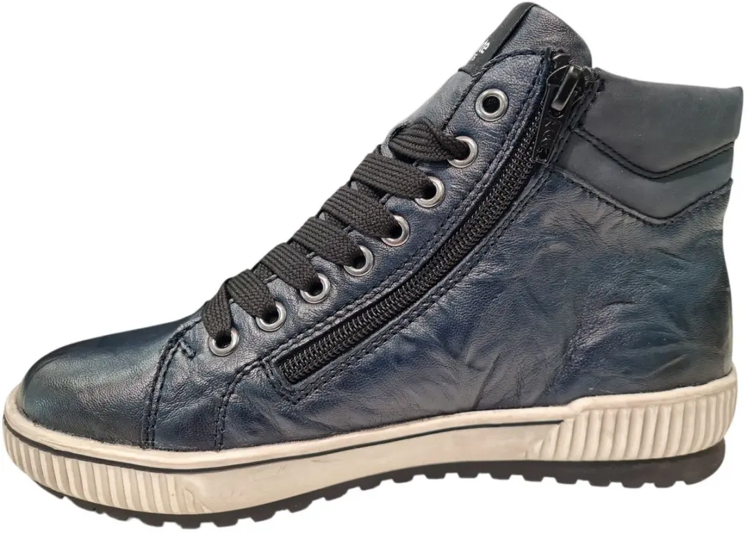Remonte Veterboots Blauw - Maat 42