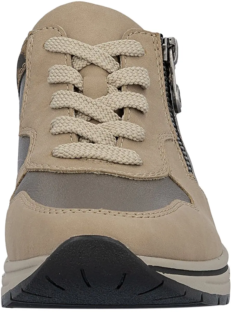 Rieker N9503-20 Dames Sneakers - 39 - Beige - afbeelding 6 van 6