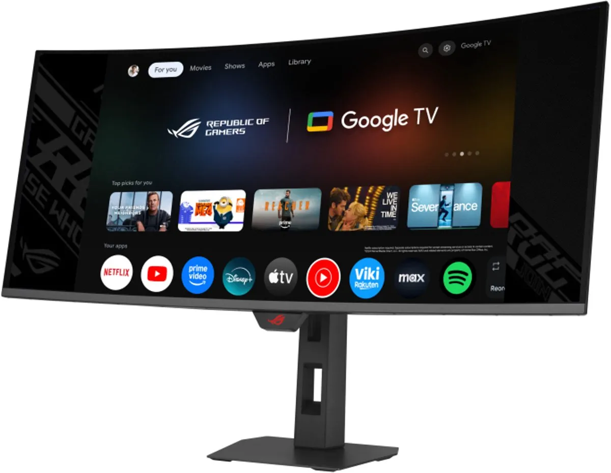 ASUS ROG Strix XG34WCDMTG Curved QD-OLED Gaming Monitor 34" - 240Hz - afbeelding 6 van 6