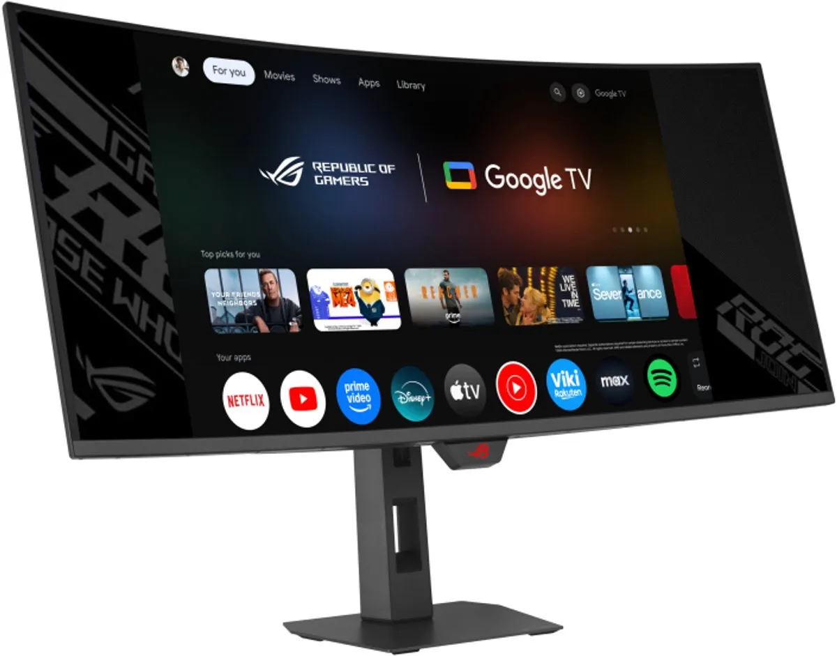 ASUS ROG Strix XG34WCDMTG Curved QD-OLED Gaming Monitor 34" - 240Hz