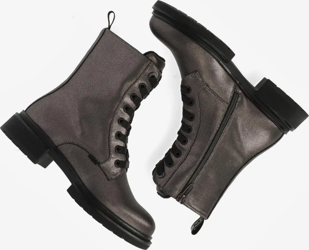 Mexx Holea Enkellaars - Grijs Metallic - Maat 36