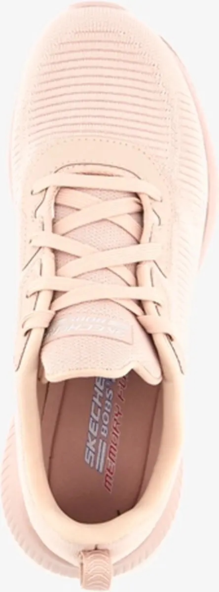 Skechers Bobs Squad Tough Talk Dames Sneakers - Roze - Memory Foam - afbeelding 4 van 6