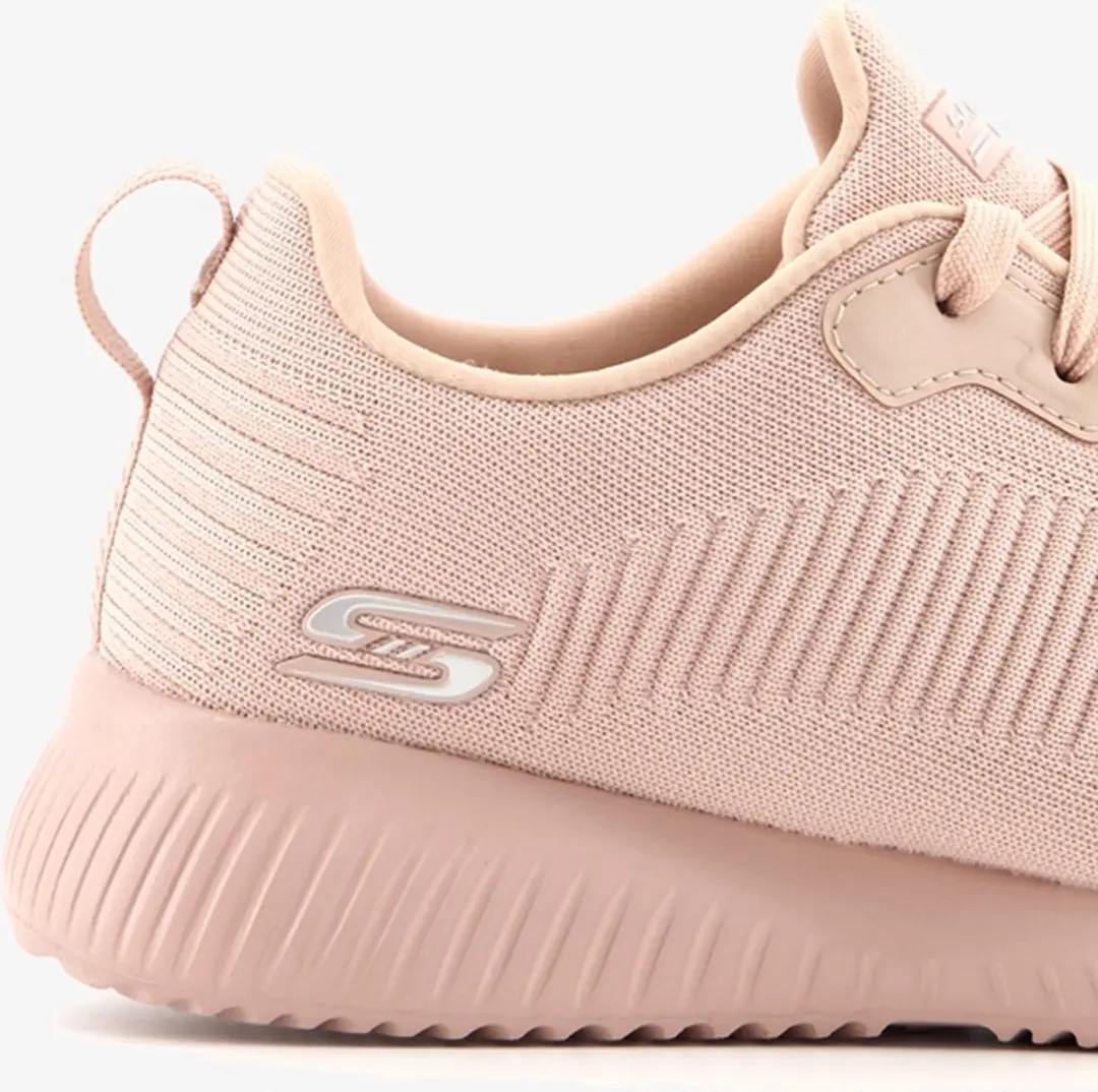 Skechers Bobs Squad Tough Talk Dames Sneakers - Roze - Memory Foam - afbeelding 5 van 6