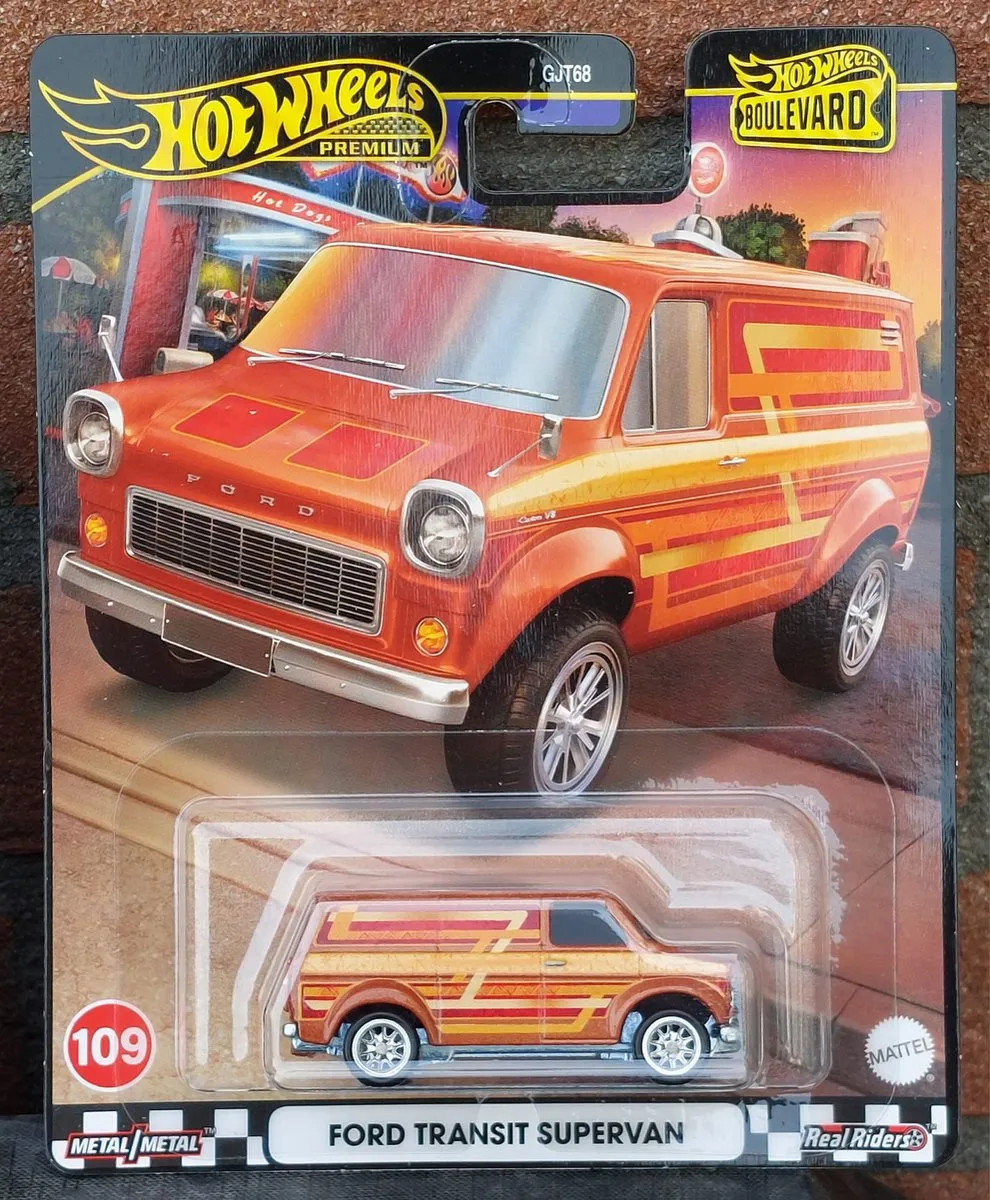 Hot Wheels Premium Boulevard Ford Transit Supervan HRT76