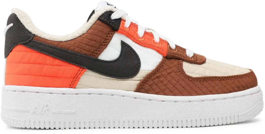 NIKE WMNS AIR FORCE 1 '07 LXX NN DH0775-200 Nike dames sneakers bruin maat 37,5