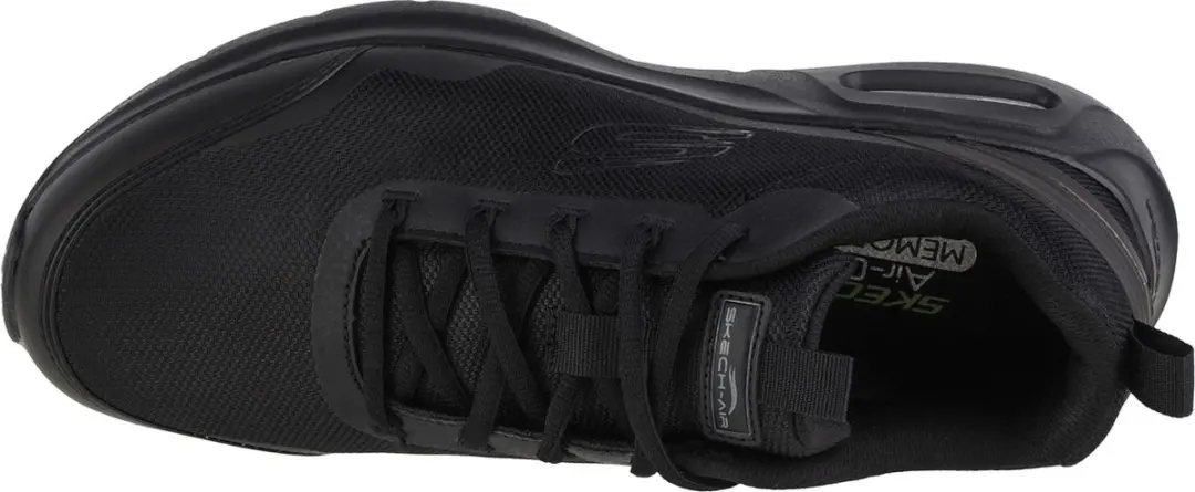 Skechers Skech-Air Court Province Sneakers 232647-BBK - Zwart - afbeelding 3 van 5