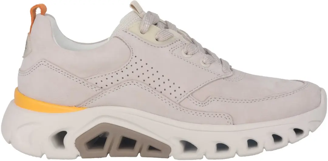 Gabor rollingsoft sensitive 26.935.31 - dames rollende wandelsneaker - Grijs - maat 40 (EU) 6.5 (UK)