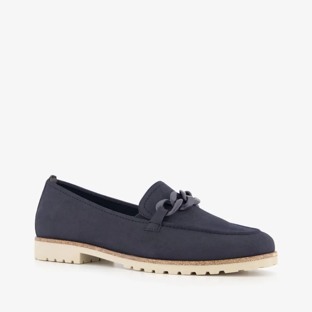 Tamaris dames loafers blauw