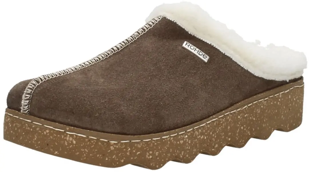 Rohde Pantoffels 272237 - Dames - Maat 43 - Donkerbruin - afbeelding 4 van 6