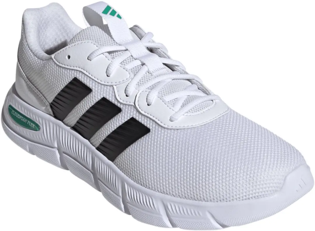 Adidas Cloudfoam Flex-Laces Heren Sneakers 40 - Wit - afbeelding 2 van 6